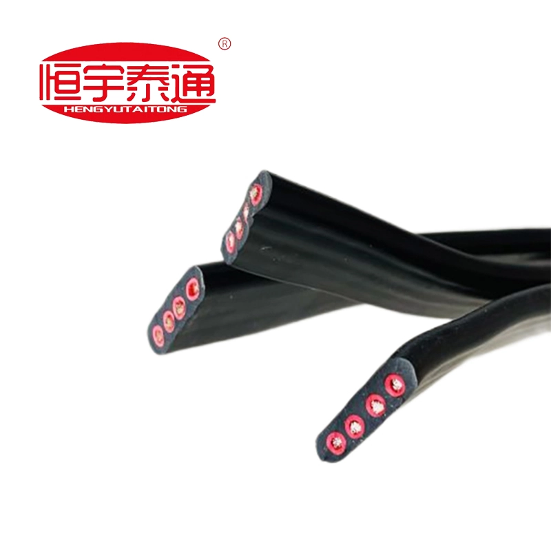 Cáp dẹt linh hoạt NBR PUR PVC TPE TPU