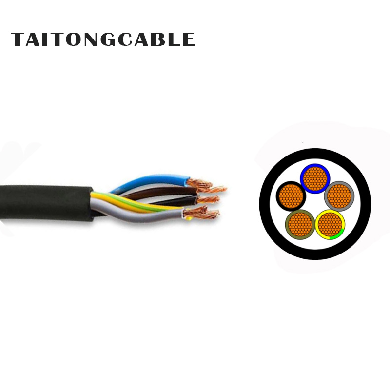 Cáp điện không bọc thép bọc cách điện XLPE 2-5-lõi bằng đồng điện áp thấp