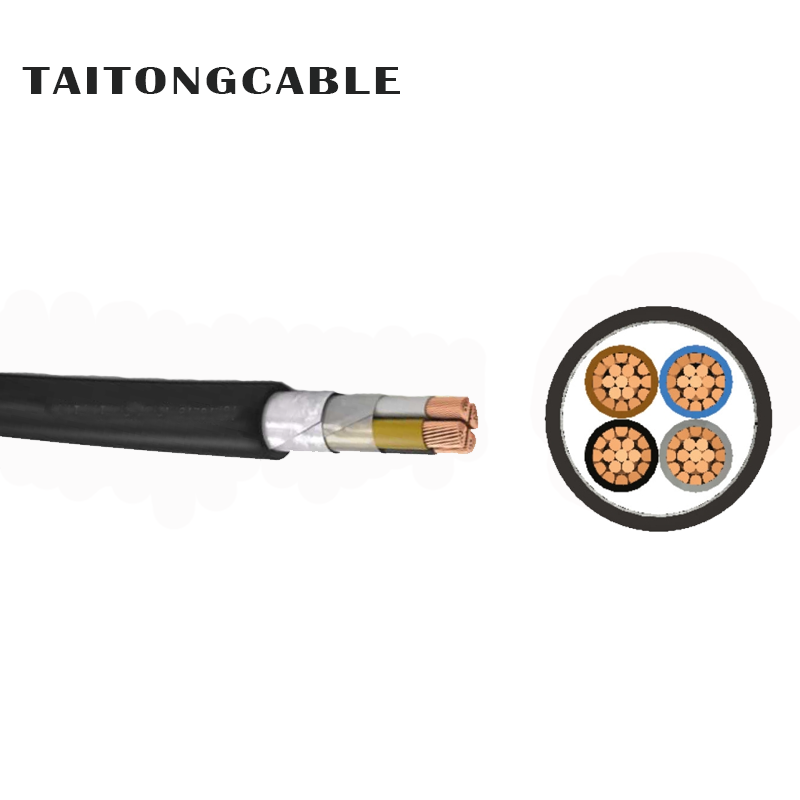 Cáp điện có vỏ bọc và cách điện bằng đồng bọc thép STA đa lõi STA điện áp thấp