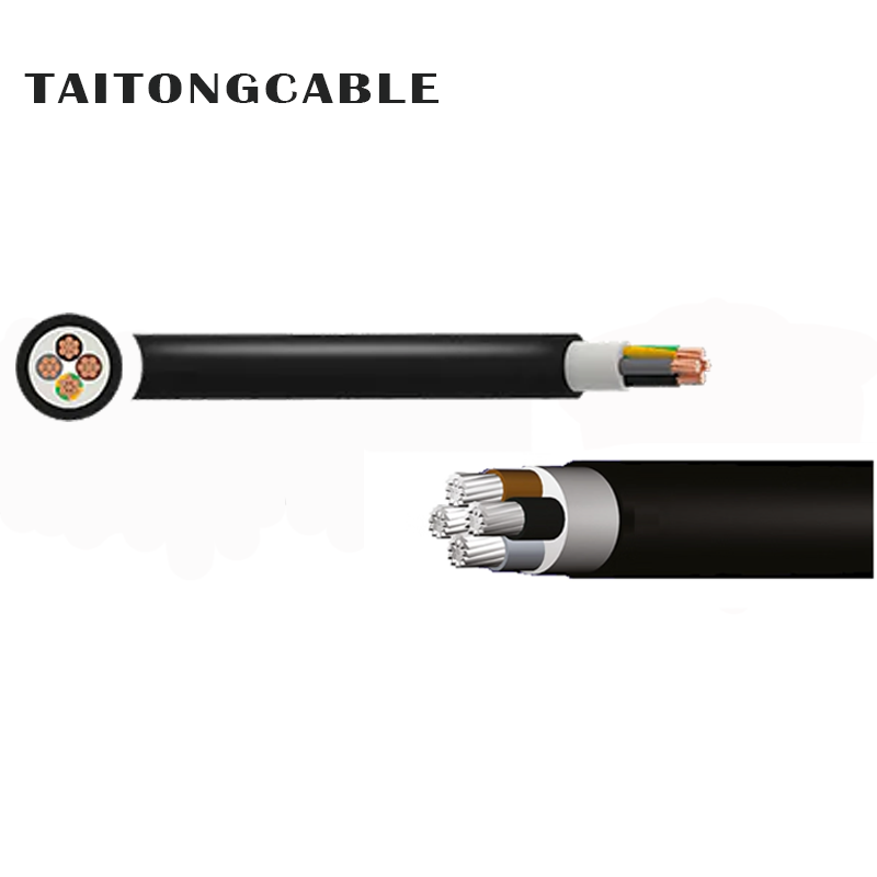 Cáp điện có vỏ bọc LSZH cách điện bằng đồng hoặc nhôm XLPE không có vỏ bọc điện áp thấp
